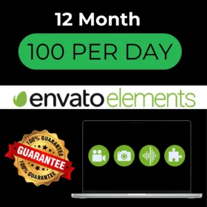 Envato Elements 12 Month Download Panel Service