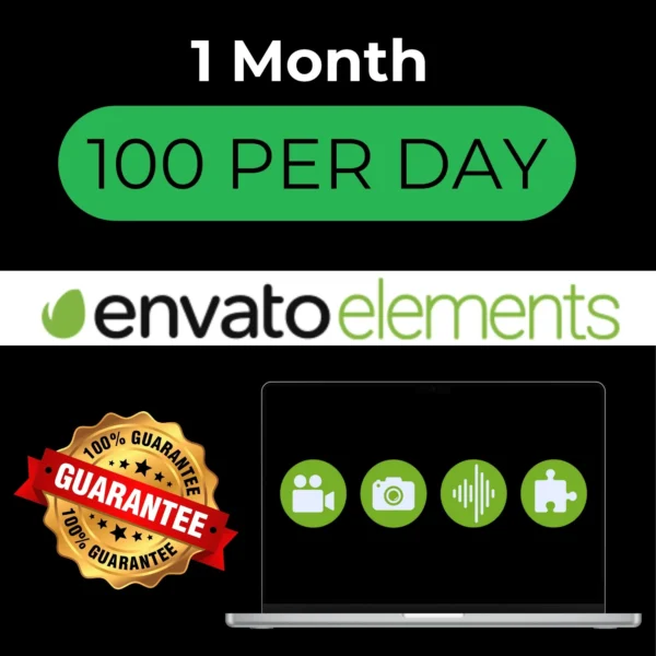 Envato Elements 30 Days Download Panel Service