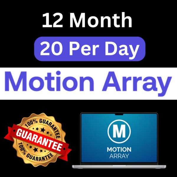 Motion Array 1 Year Download Panel Service